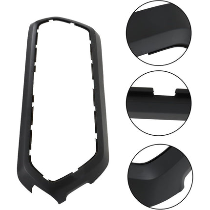 Findmall Front Upper Grille Surround Frame for 2016-2022 Toyota Tacoma, Matte Black