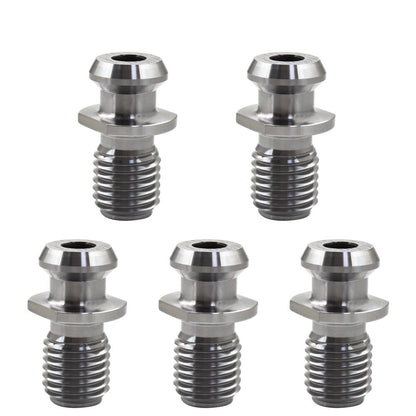 5Pcs CAT 50 45°1.140" Pull Stud Coolant Thru Retention Knob Replacement For Mazak