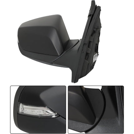 Findmall Side Mirror Assembly for 2016-2021 Malibu, Passenger Side, Heated, Turn Signal, 7-Pin