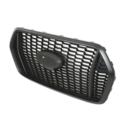 Findmall Front Grille Upper Matte Black Honeycomb Style Replacement for Transit T150 T250 T350 2020-2022
