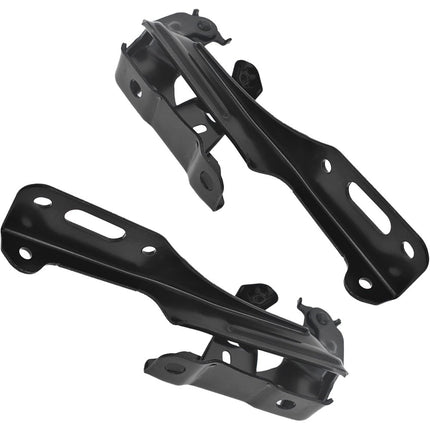 Findmall 2PCS Hood Hinge Set Black Steel Replacement for 2016-2021 Civic 60120TBAA00ZZ 60170TBAA00ZZ HO1236143 HO1236144