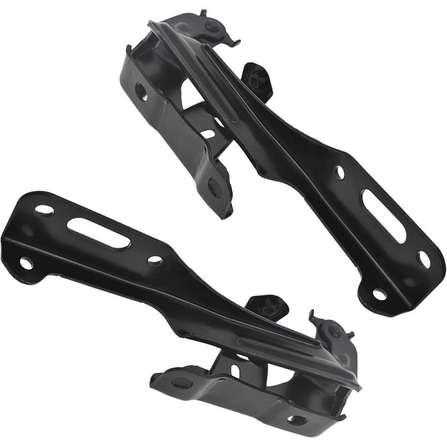 Findmall 2PCS Hood Hinge Set Black Steel Replacement for 2016-2021 Civic 60120TBAA00ZZ 60170TBAA00ZZ HO1236143 HO1236144