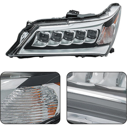 Findmall Headlight Assembly LH Replacement for Acura MDX 2014-2016