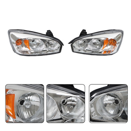 Findmall Headlights Replacement for Malibu SS 2004 2005 2006 2007 2008 Headlights Pair Left Right Side (Passenger Driver Side)