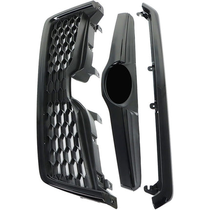 Findmall Front Upper Honeycomb Grille for 2014-2016 Subaru Forester, Gloss Black