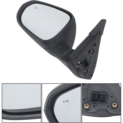Findmall Left Driver Exterior Side View Mirror Replacement for Trax 2024 2025 with Heat with Blind Spot Detection