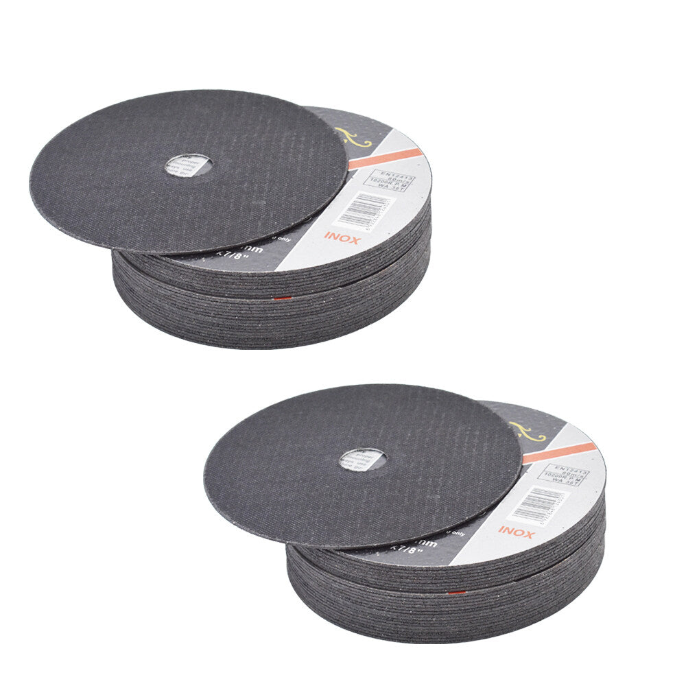 Cut Off Wheels 50 Pack 6 x .045 x 7/8 Inch Metal and Stainless Steel Cutting Discs for Angle Grinders