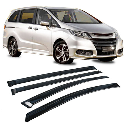 Findmall Side Window Vent Visor Rain Deflector Guard Replacement for 2012-2017 Honda Odyssey