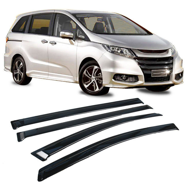 Findmall Side Window Vent Visor Rain Deflector Guard Replacement for 2012-2017 Honda Odyssey