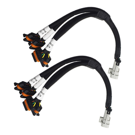 Findmall 2 x Ignition Coil Harness Set Replacement for LS1 LS6 Engine Relocation Brackets