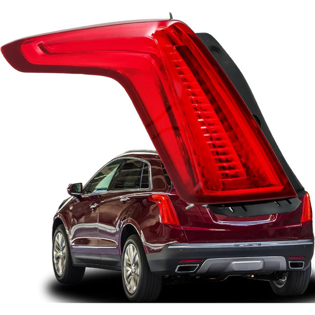 Findmall Outer Tail Light Assembly for 2017–2021 Cadillac XT5 Rear Left Driver Side, Replaces GM2804125