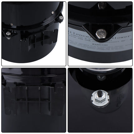 Findmall 6310131 Silencer Spa Blower 1HP 120V 5.5A, Easy Installation,