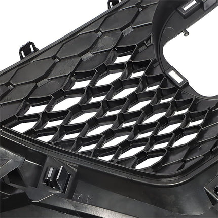 Findmall Front Upper Grille for 2019-2021 Nissan Maxima, Black with Chrome Trim