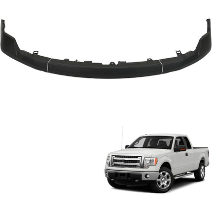 Findmall Primed Textured Front Upper Bumper Cover without Wheel Opening Molding Holes Replacement for 2009-2014 Ford F150, FO1000645, DL3Z-17D957-APTM