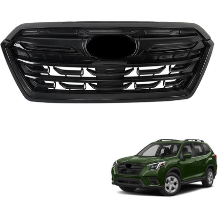 Findmall Front Grille for 2022-2024 Subaru Forester, Gloss Black