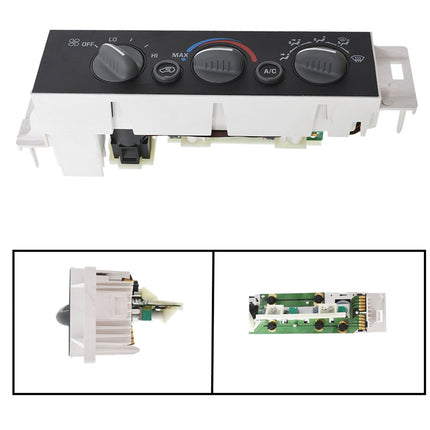 Findmall A/C Air Conditioning Heater Control 9378815 Replacement for C2500 1996-2000, A/C Heater Climate Control Pannel w/o Window Defogger Switch