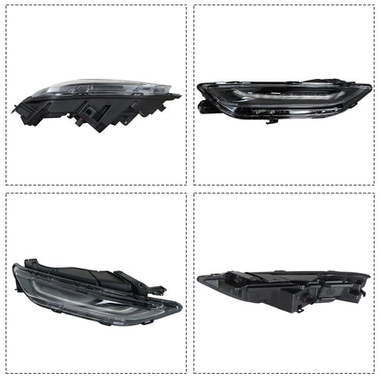 Findmall Headlight Headlamp Assembly with DRL Passenger Side Right RH Replacement for Blazer 2019 2020 2021 2022 Replacement for GM2563118
