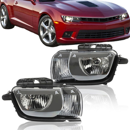 Findmall Headlight Assembly Replacement for Camaro Front LH RH