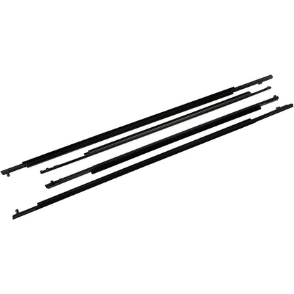 Findmall Door Belt Weatherstrip Molding Kit for 2010-2015 Toyota Prius, 4-Piece