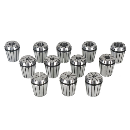 findmall Super Accuracy 12 PCS 1/8"-3/4" ER32 ER-32 Collets Set With 9/16 5/8 11/16