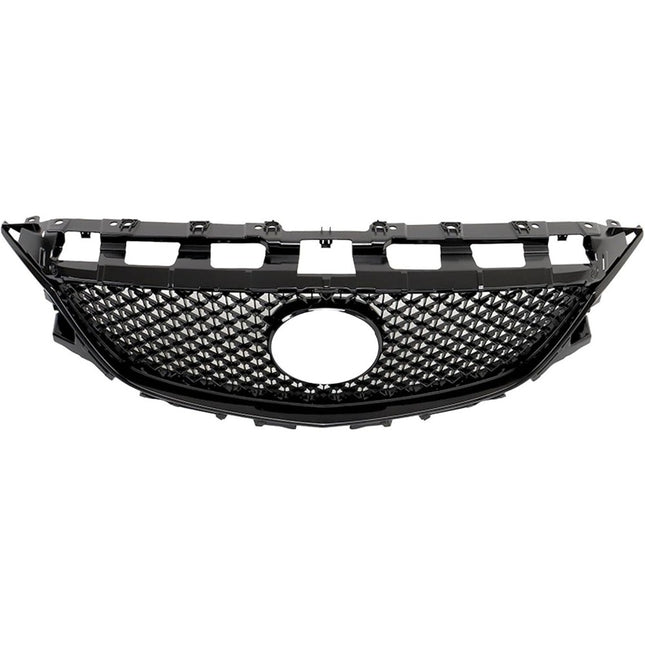 Findmall Front Honeycomb Mesh Grille for 2014-2016 Mazda 6 Sedan, Black