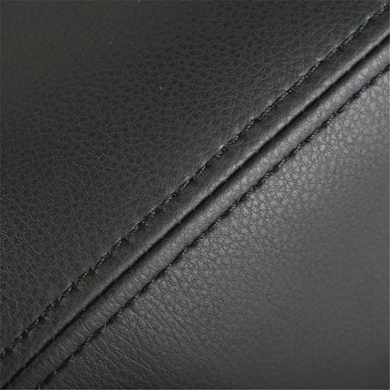Findmall Car Leather Center Console Armrest Cover Skin Black Replacement for 2009-2015 Honda Pilot