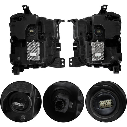 Findmall Headlights Assembly Replacement for Silverado 1500 ZR2 2022-2024
