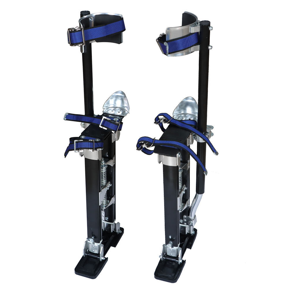 findmall 24-40 Inch Drywall Stilts Grade Adjustable Auminum Tool Stilt for Painting or Cleaning - Black