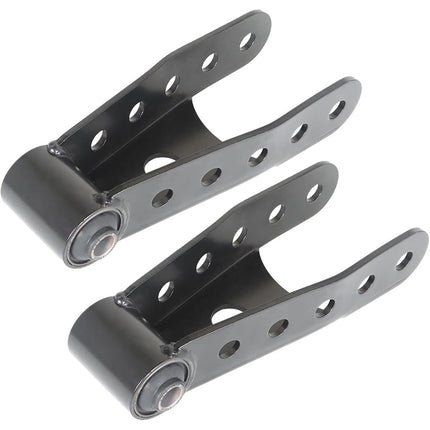 2PCS 6400 Lowering Shackle Rear Kit Replacement for Silverado 1500 Sierra 1500
