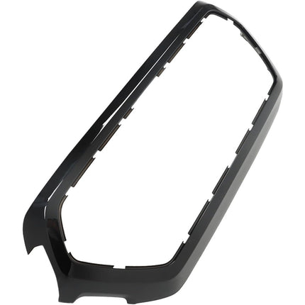 Findmall Front Grille Surround Frame for 2016-2022 Toyota Tacoma, Gloss Black