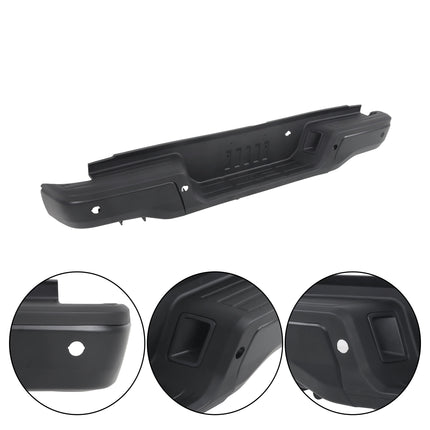 Findmall Black Rear Step Bumper for 2019-2023 Ford Ranger, FO1103227