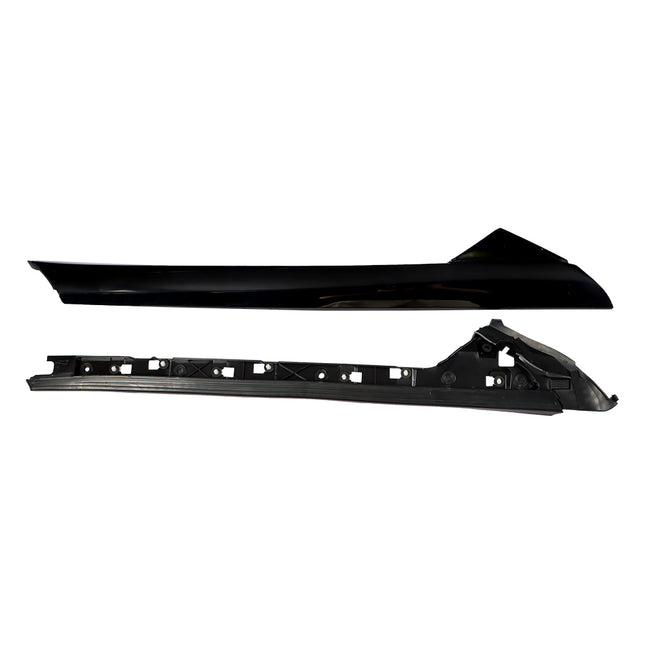 Findmall 2-Piece Windshield A-Pillar Molding Trim Replacement for 2011-2019 Explorer Driver or Passenger Side