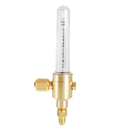 findmall Nitrogen Flow Meter Max inlet Pressure 50 PSIG Brass Body Construction