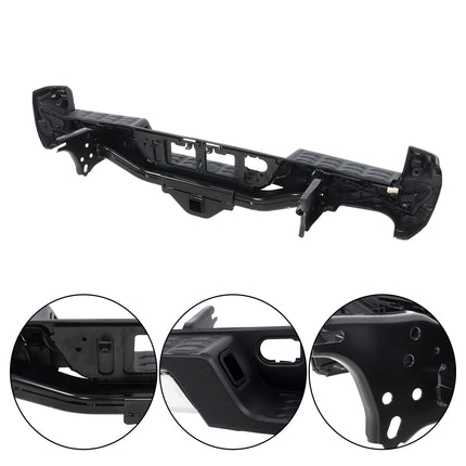 Findmall Chrome Rear Step Bumper for 2016-2023 Toyota Tacoma, TO1103129