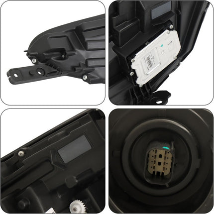 Findmall Passenger Side Headlights Assembly with DRL Replacement for XTS 2018 2019 Housing Black Lamp RH 1PC 84469440 GM2503480