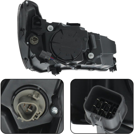 Findmall Headlight Assembly LH Replacement for Acura MDX 2014-2016