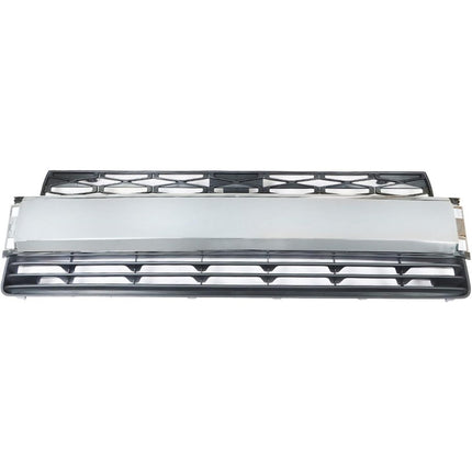 Findmall Front Lower Bumper Grille for 2014-2020 Toyota 4Runner Limited, Black with Chrome Trim