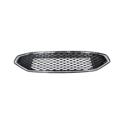 Findmall Chrome and Black Mesh Front Grille Replacement for Fusion 2017-2018 HS7Z-8200-AA