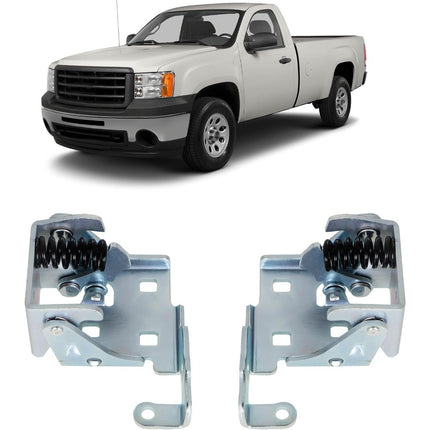 Findmall 1 Pair Car Door Hinge Left and Right Replacement for 2007-2013 Escalade Sierra Silverado 20969645 20969646