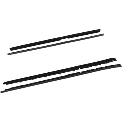 Findmall Window Sweep Weatherstrip Kit for 1984-1989 Chevrolet Corvette, 4-Piece