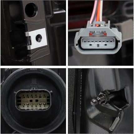 Findmall Outer Tail Light Assembly for 2019–2022 Ram 1500 Rear Right Passenger Side with Blind Spot, Replaces 68262530-AH