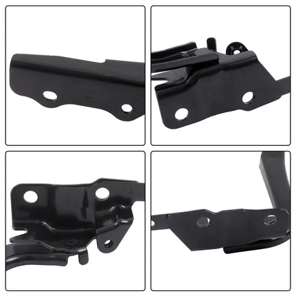 Findmall Set of 2 Hood Hinges Replacement for Crosstrek Replacement for Crosstrek 2018-2023 Replacement for 57260FL0309P SU1236112 57260FL0209P SU1236113, Black, Easy installation