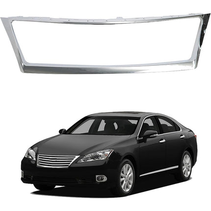 Findmall Front Grille Surround Trim for 2010-2012 Lexus ES350, Silver