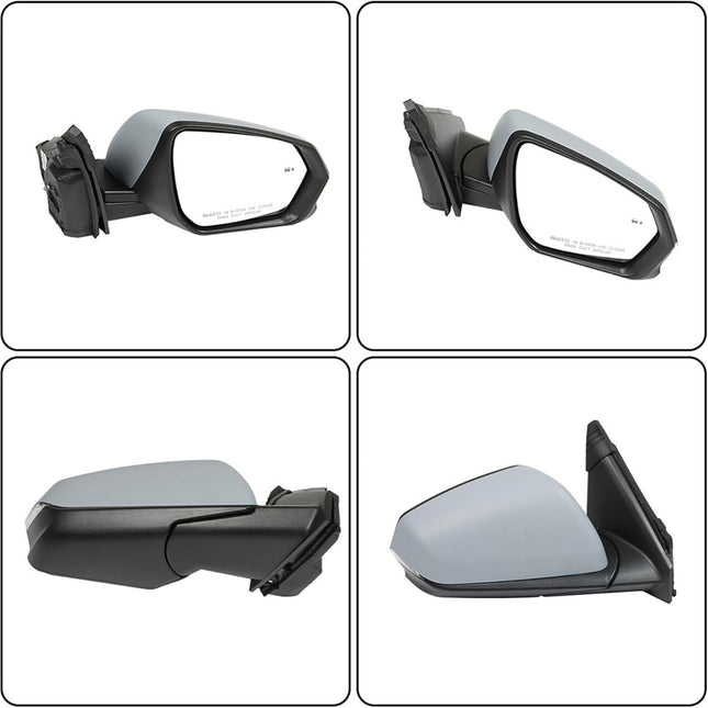 Findmall Side Mirror Assembly for 2018-2022 Equinox, Passenger Side, Power, 8-Pin