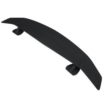 Findmall Universal 52 Inches 2 Pedestal Rear Trunk Spoiler Wing Fin Tail with Light Matte Black