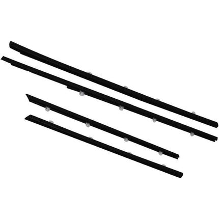 Findmall Rubber Window Weatherstrip Kit for 2012-2015 Honda Civic, 4-Piece