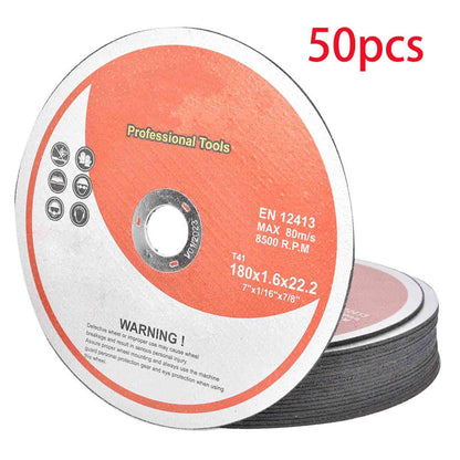 50 Pack 7"x1/16"x7/8" Cut-Off Wheel - Metal & Stainless Steel Cutting Discs