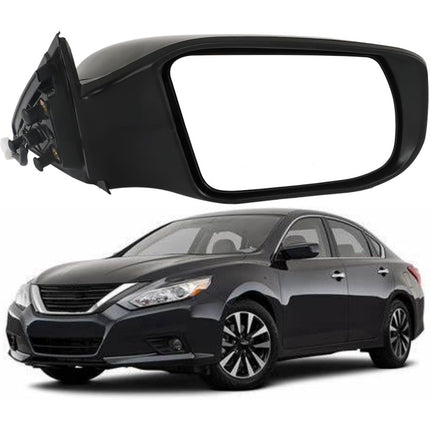 Findmall Right Mirror Passenger Side Replacement for NI1321223 Replacement for Altima 2013 2014 2015 2016 2017 2018