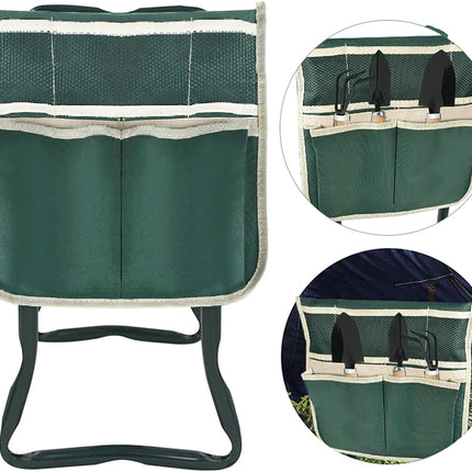 Findmall Garden Kneeler and Seat Folding Gardening Stool Multifunctional Gardens Kneeling Bench for Kneelings and Sitting