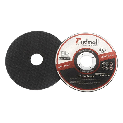 Findmall 200 Pack 4.5" x 1/16" x 7/8" Cut Off Wheel – Cuts Metal, Steel, Stainless Steel Aluminum Oxide, 13300 RPM Max,1/16" Thin Disc for Angle Grinder, 7/8" Arbor